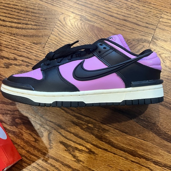 NWT & Box Nike Dunk Low Twist - Rush Fuchsia Sz 6.5W - Picture 4 of 5